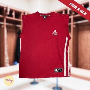 Alabama vintage starter sweatshirt vest